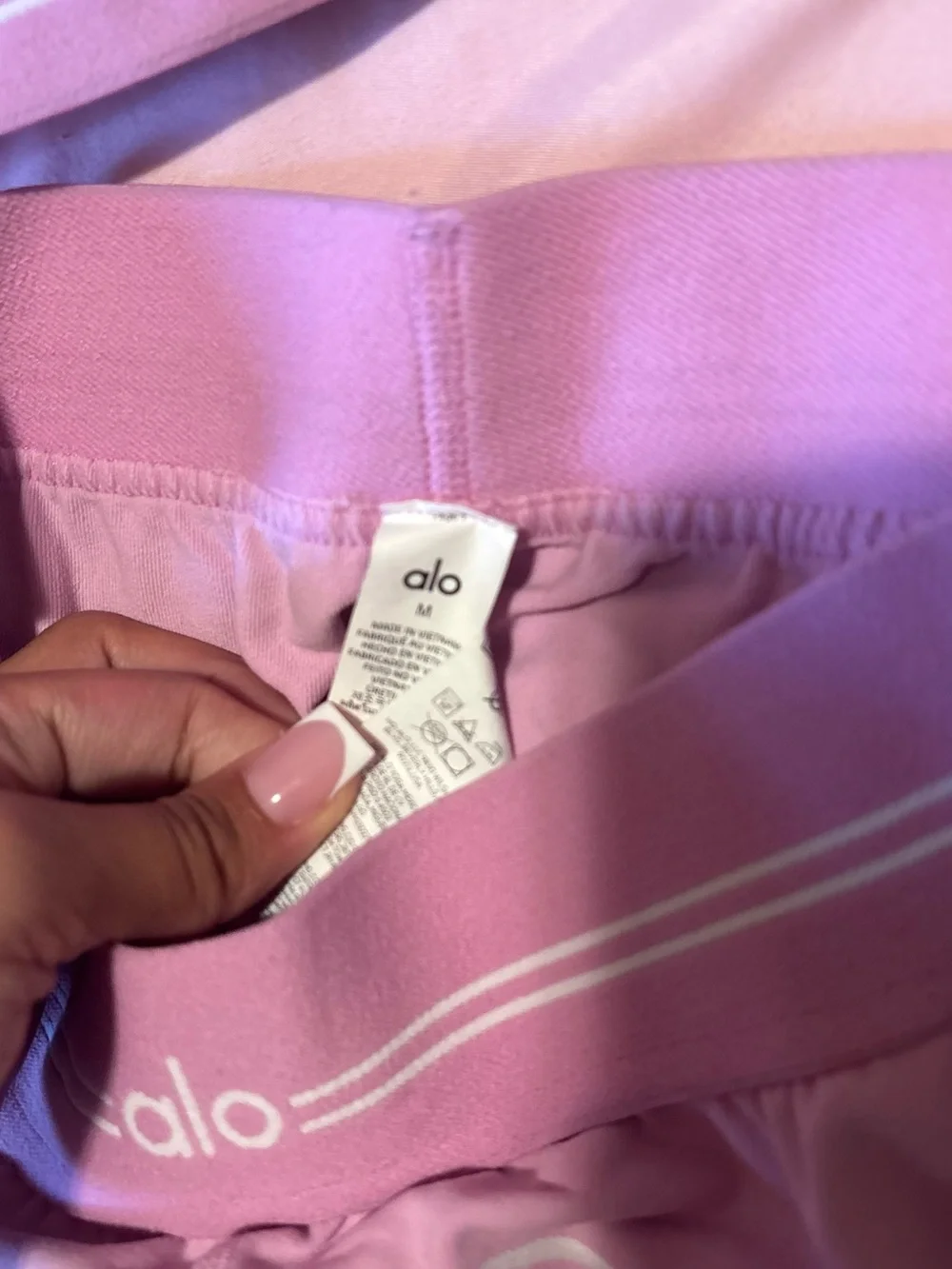 ALO Yoga Pink set